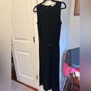 Chicos SP Elegant Black Sleeveless jumpsuit.